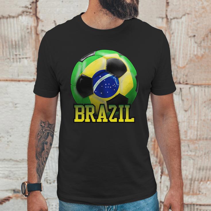 Brazil Soccer Logo Unisex T-Shirt Gifts for Him