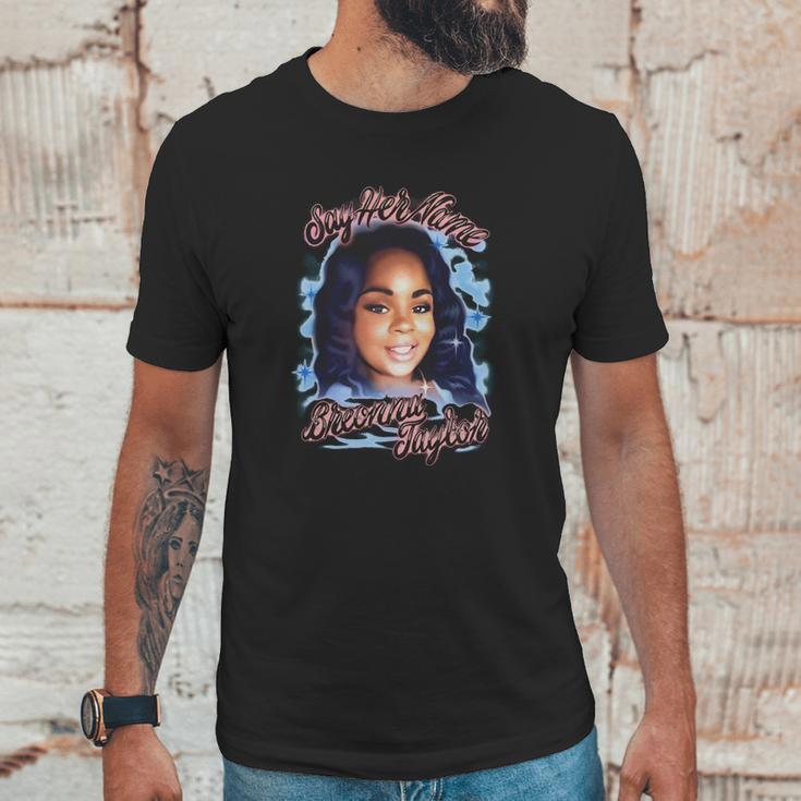 Breonna Taylor Say Her Name Unisex T-Shirt Gifts for Him