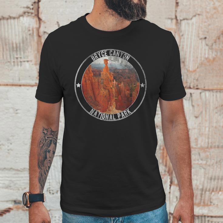 Bryce Canyon National Park Distressed Thors Hammer Unisex T-Shirt Gifts for Him