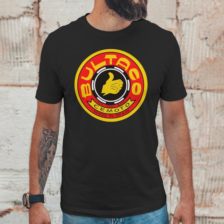 Bultaco Cemoto Motorcycle Unisex T-Shirt Gifts for Him