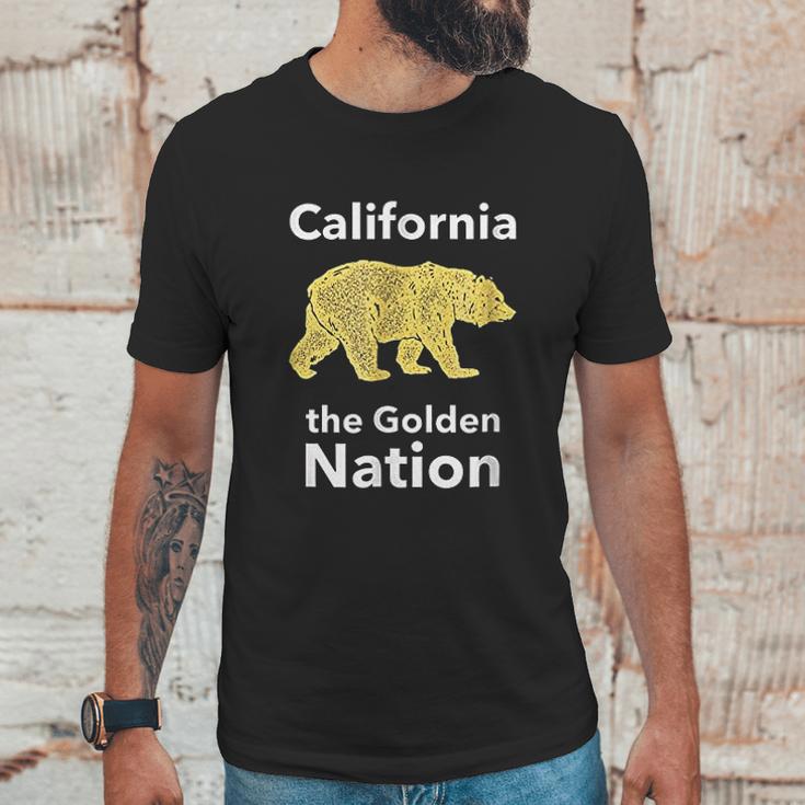 California Golden Nation Unisex T-Shirt Gifts for Him