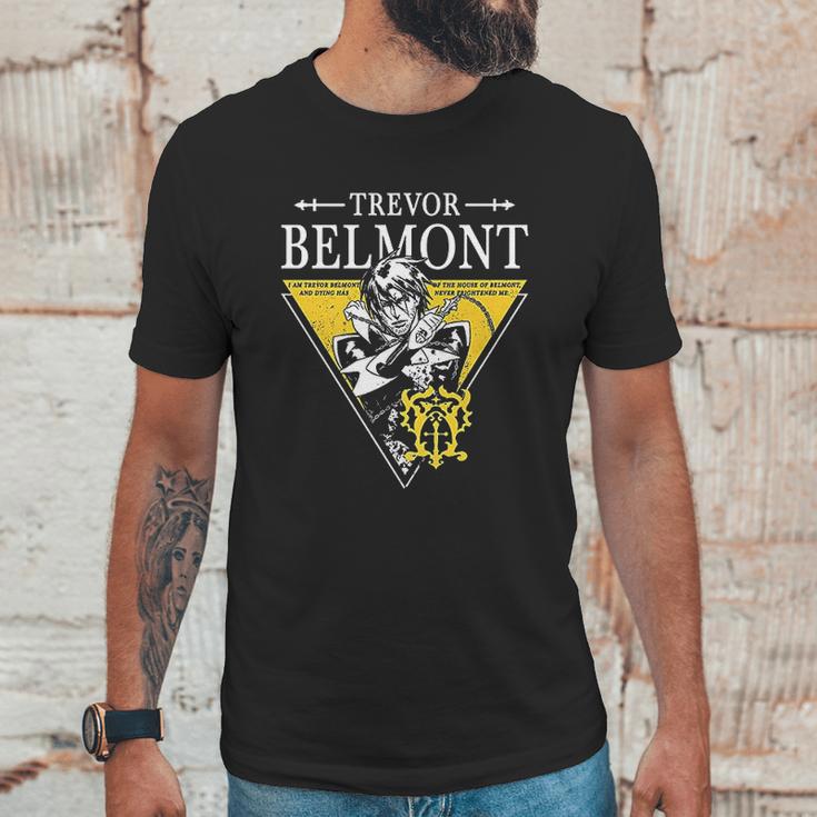 Castlevania Trevor Belmont Triangle Portrait Unisex T-Shirt Gifts for Him