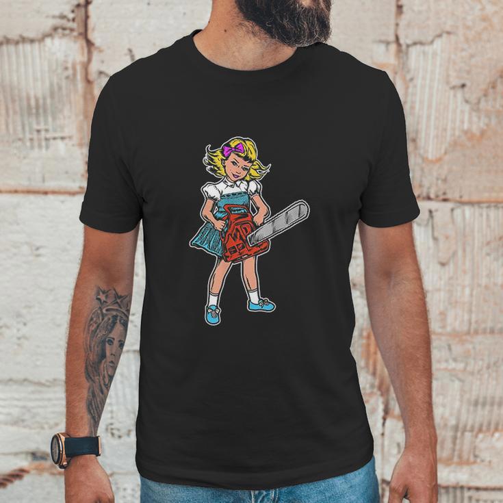 Chainsaw Girl Goth Punk Emo Retro Vintage Unisex T-Shirt Gifts for Him