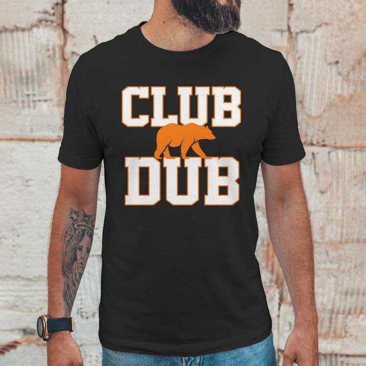 Chicago Sports Fan Club Dub Football Logo Unisex T-Shirt Gifts for Him