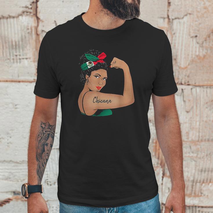 Chicana Girl Unbreakable Rosie Unisex T-Shirt Gifts for Him