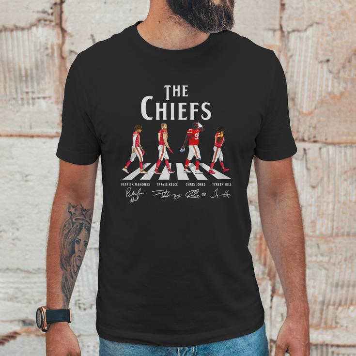 The Chiefs Abbey Road Signatures Unisex T-Shirt Gifts for Him