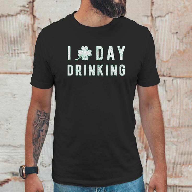 I Clover Day Drinking Funny Saint Patricks Day Patty Shamrock Unisex T-Shirt Gifts for Him