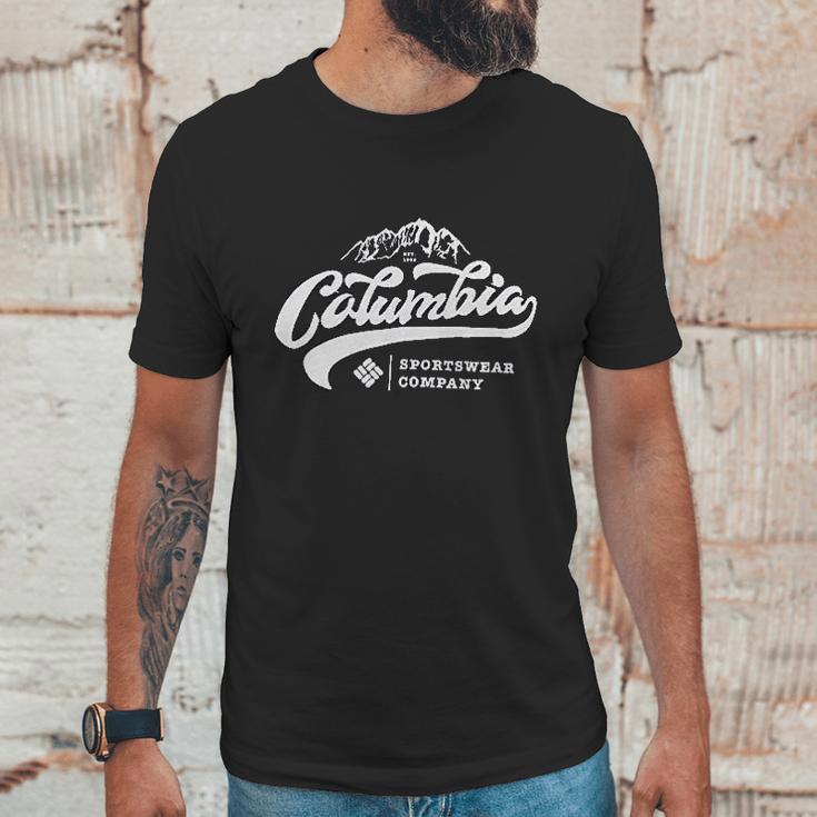 Columbia Ketring Moisture Wicking Unisex T-Shirt Gifts for Him