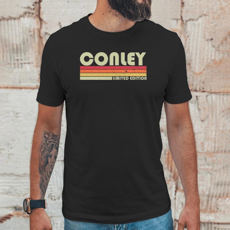 Conley Surname Funny Retro Vintage 80S 90S Unisex T-Shirt Gifts for Him