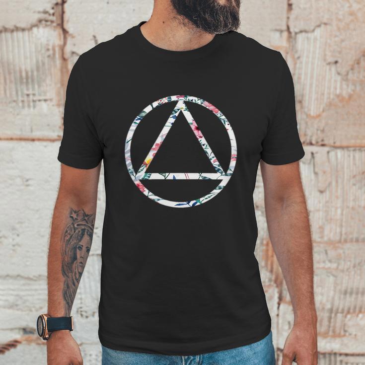 Cool Aa Symbol Narcotics Anonymous Na Aa Funny Gift Unisex T-Shirt Gifts for Him