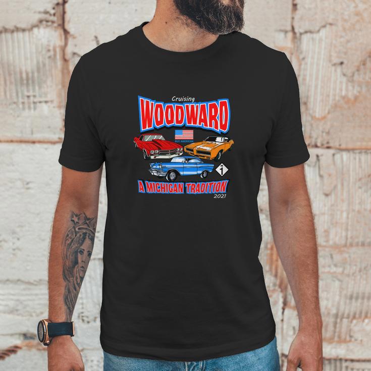 Cruising Woodward Ave M1 A Michigan Tradition Unisex T-Shirt Gifts for Him