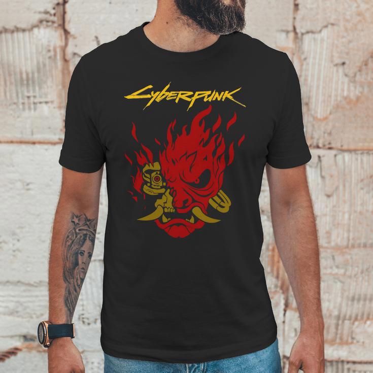 Cyberpunk 2077 - Samurai Demon Unisex T-Shirt Gifts for Him