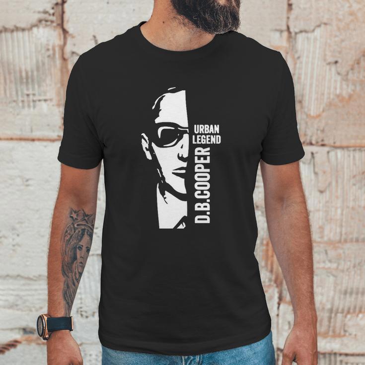 D B Cooper Urban Legend Robber Thief Parachute Unisex T-Shirt Gifts for Him