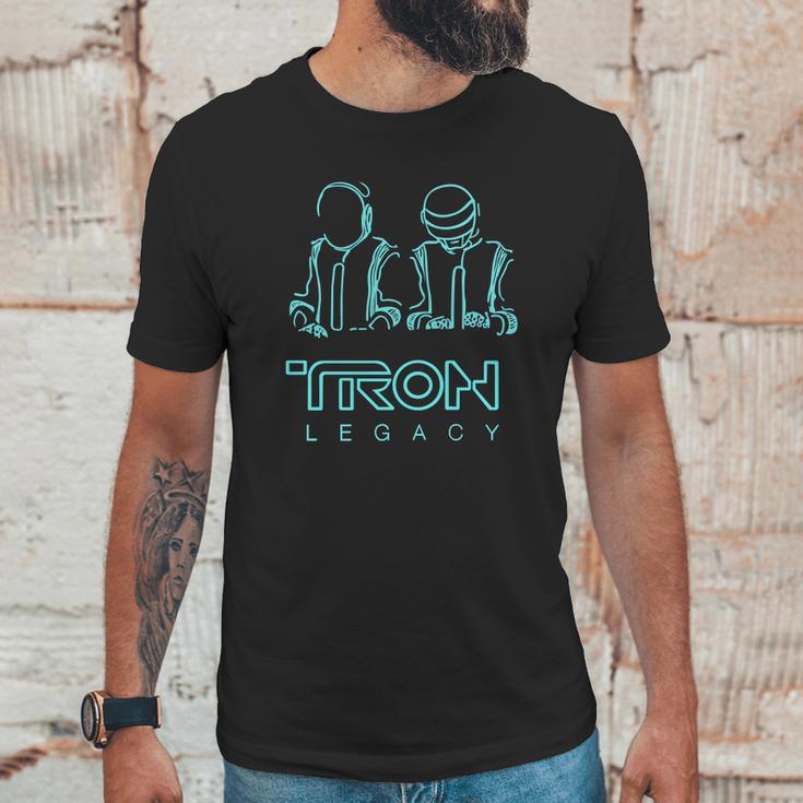 Daft Punk Tron Legacy Neon Unisex T-Shirt Gifts for Him