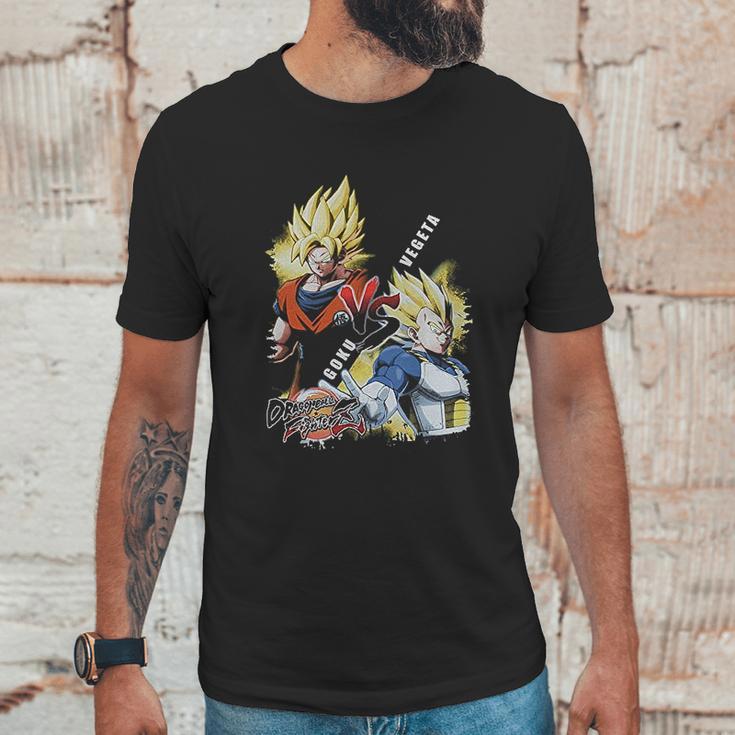 Dbz Fighter Saiyan Unisex T-Shirt Gifts for Him