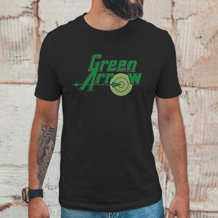 Dc Comics Green Text Logo Unisex T-Shirt Gifts for Him