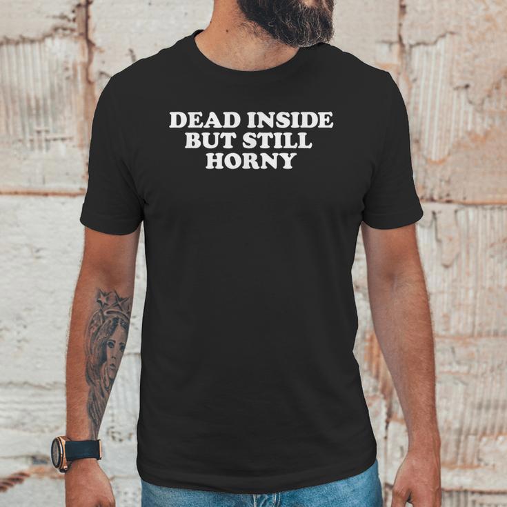 Dead Inside But Still Horny Pastel Goth Kawaii Punk Unisex T-Shirt Gifts for Him