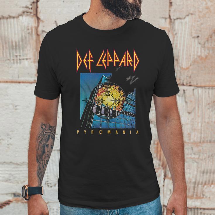 Def Leppard Pyromania 80S Heavy Hair Metal Band Rock And Roll Unisex T-Shirt Gifts for Him