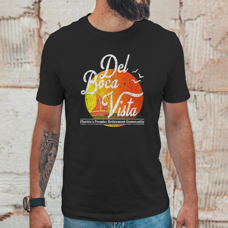 Del Boca Vista Retirement Funny Unisex T-Shirt Gifts for Him