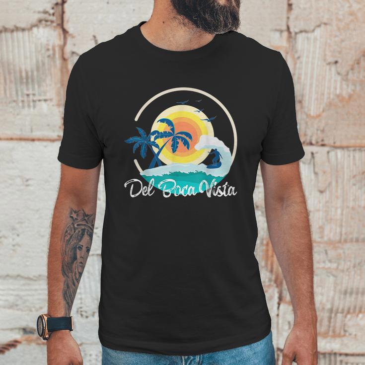 Del Boca Vista Retro Retirement Florida Unisex T-Shirt Gifts for Him