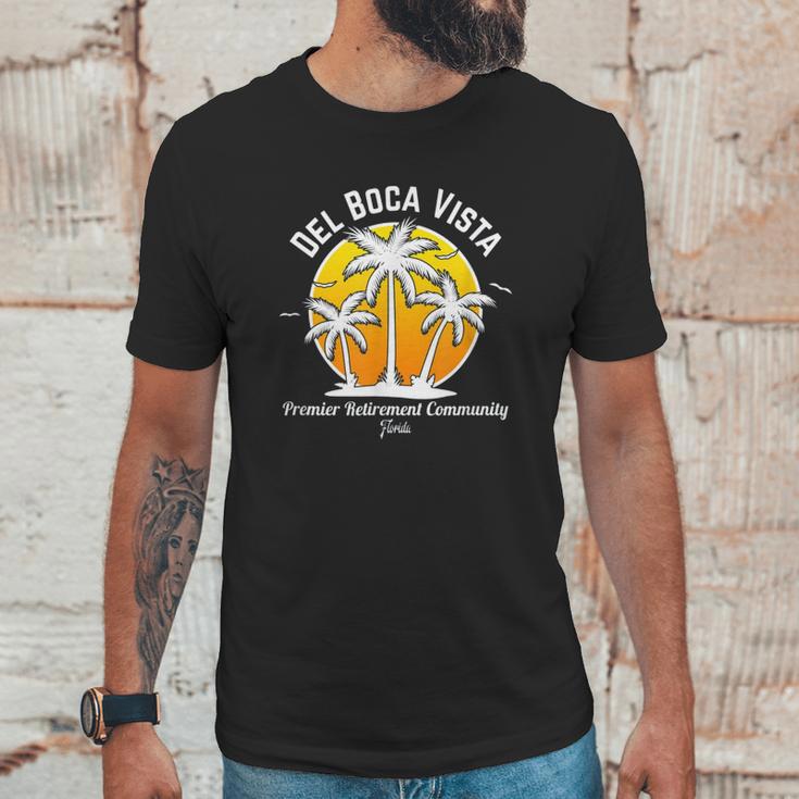 Del Boca Vista Retro Graphic Unisex T-Shirt Gifts for Him