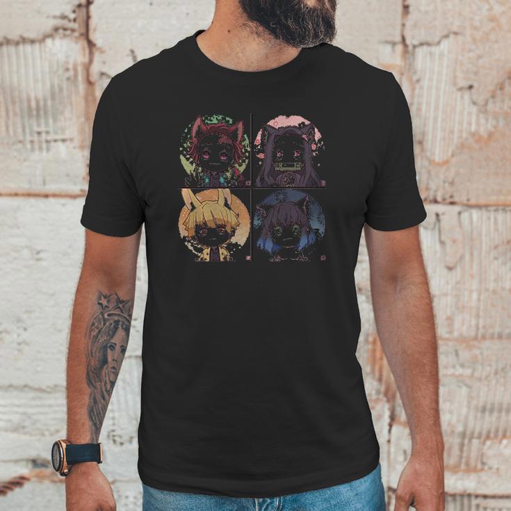 Demon Slayer Characters Unisex T-Shirt Gifts for Him