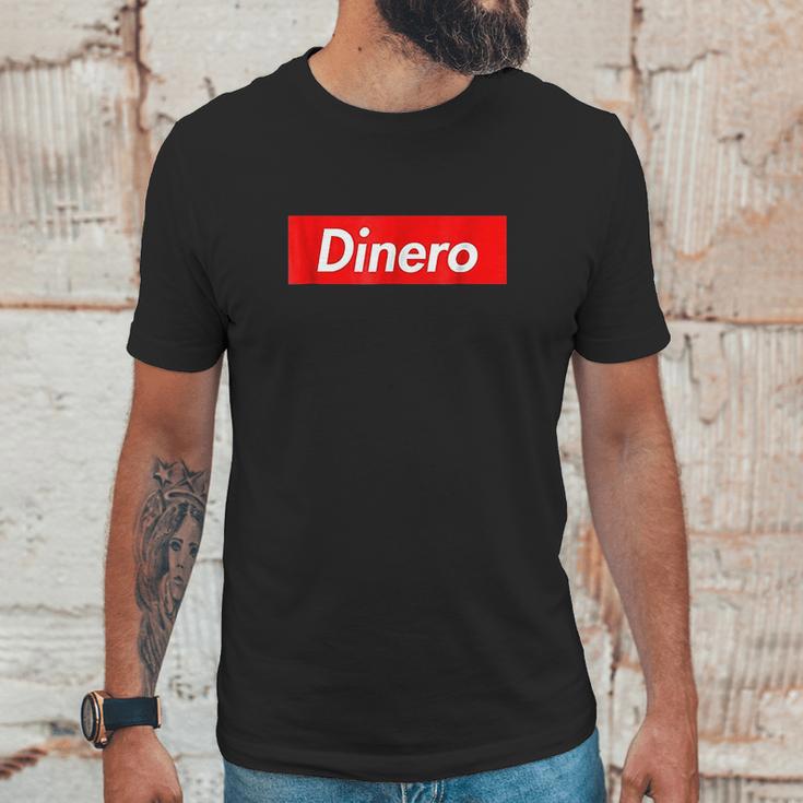 Dinero Red Badge Unisex T-Shirt Gifts for Him