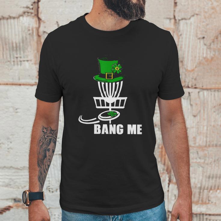 Disc Golf Bang Me St Patrick Day Classic Unisex T-Shirt Gifts for Him