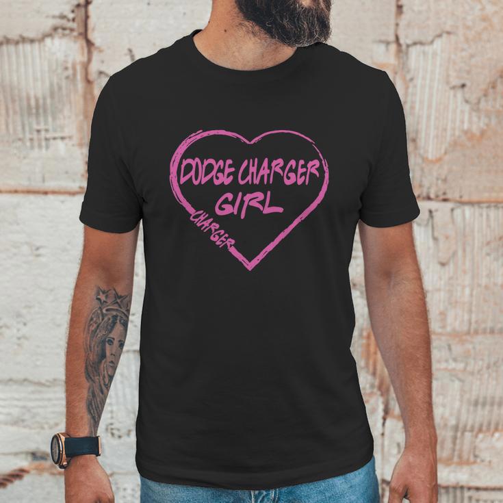 Dodge Charger Girl Pink Heart Lovely Tshirt Shirt Tshirt Hoodie Unisex T-Shirt Gifts for Him