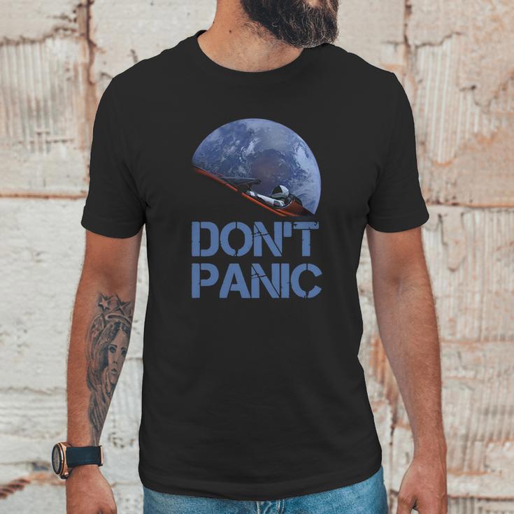 Dont Panic Starman Essential Unisex T-Shirt Gifts for Him