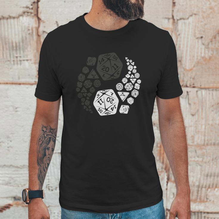 Dungeons And Dragons Yin Yang T-Shirt Unisex T-Shirt Gifts for Him