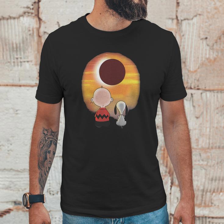 Eclipse Snoopy Unisex T-Shirt Gifts for Him