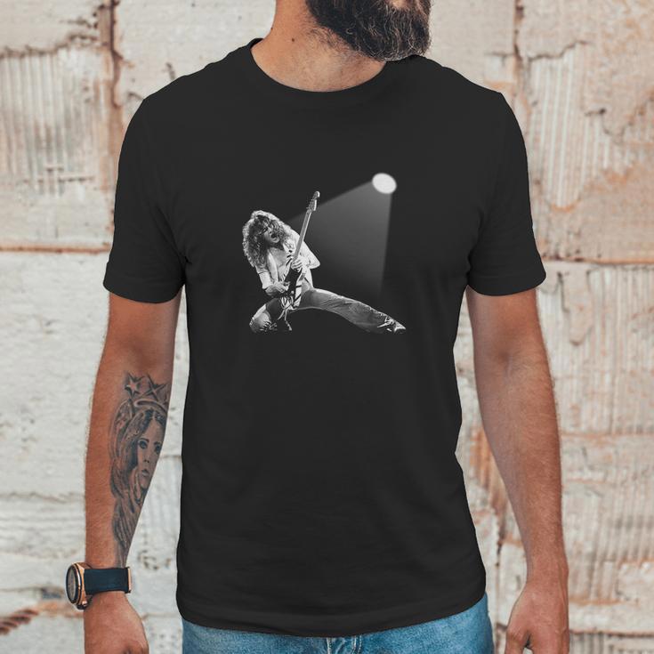 Eddie Van Halen On Stage Unisex T-Shirt Gifts for Him