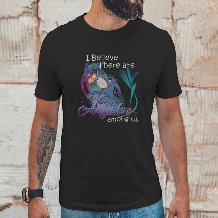 Eeyore I Believe There Are Angels Among Us Shirt Unisex T-Shirt Gifts for Him