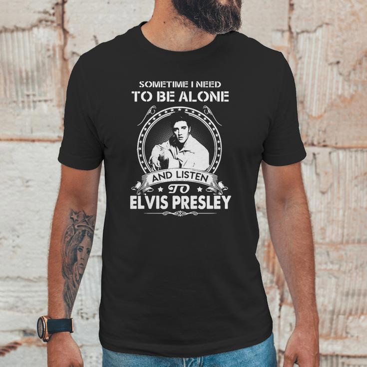 Elvis Presley Alonelisten Unisex T-Shirt Gifts for Him