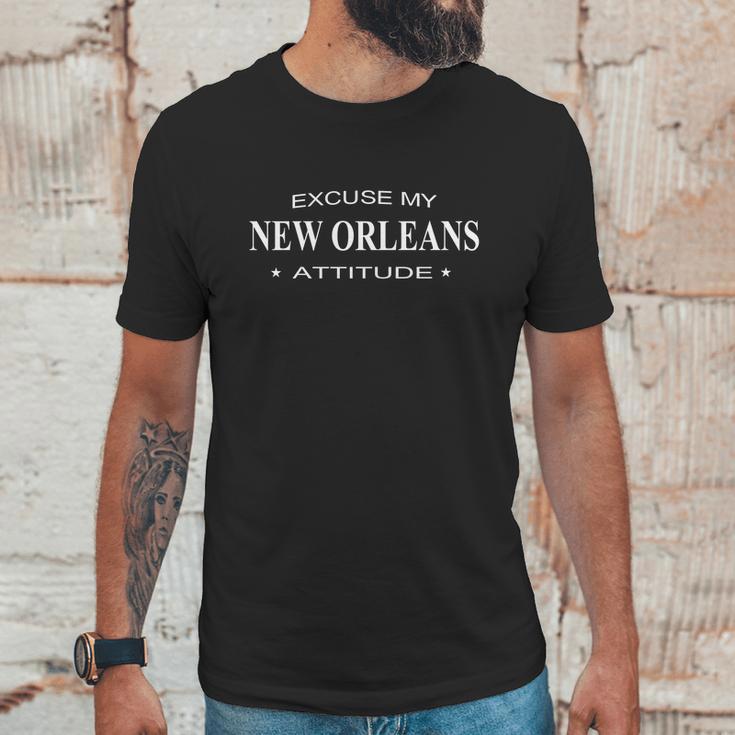 Excuse My New Orleans Attitude T-Shirt New Orleans TshirtNew Orleans TshirtsNew OrleansShirtNew Orleans ShirtsExcuse My New Orleans Attitude T-Shirt New Orleans Hoodie Vneck Unisex T-Shirt Gifts for Him