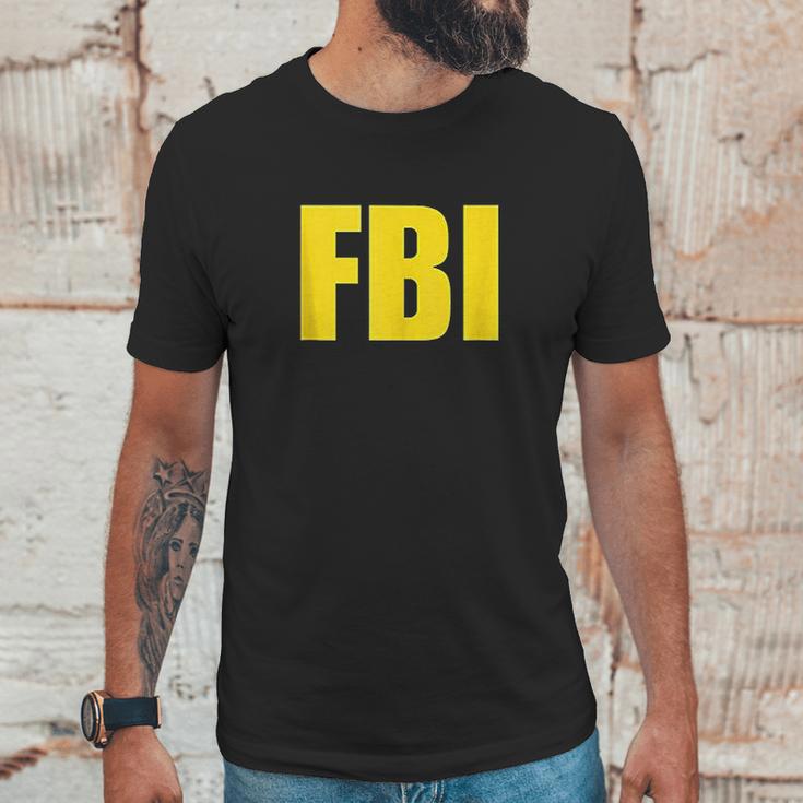 Fbi Federal Bureau Of Investigation Logo Unisex T-Shirt Gifts for Him