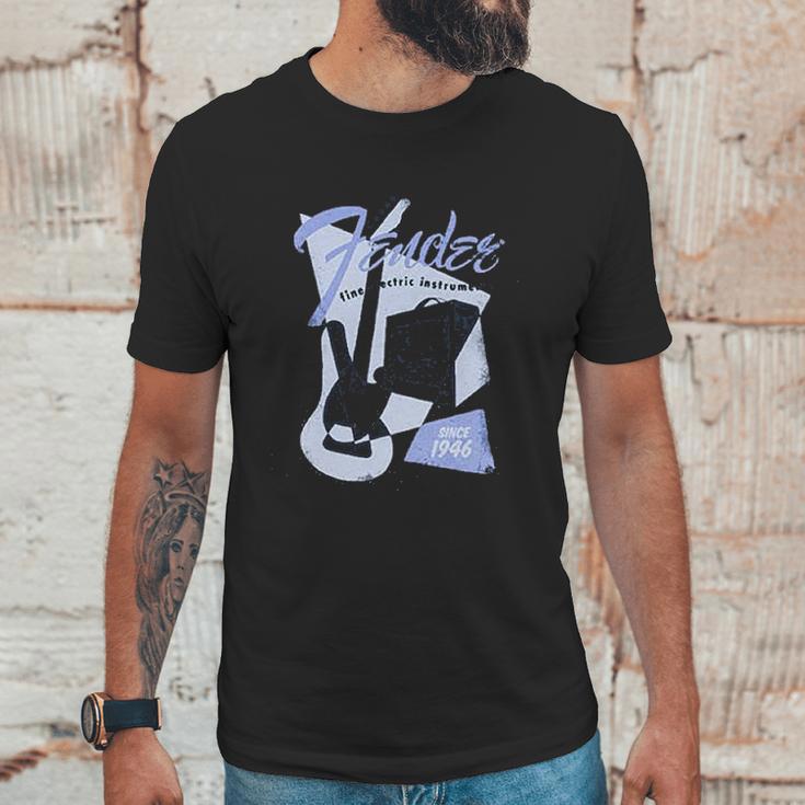 Fender Vintage Geo 1946 Unisex T-Shirt Gifts for Him