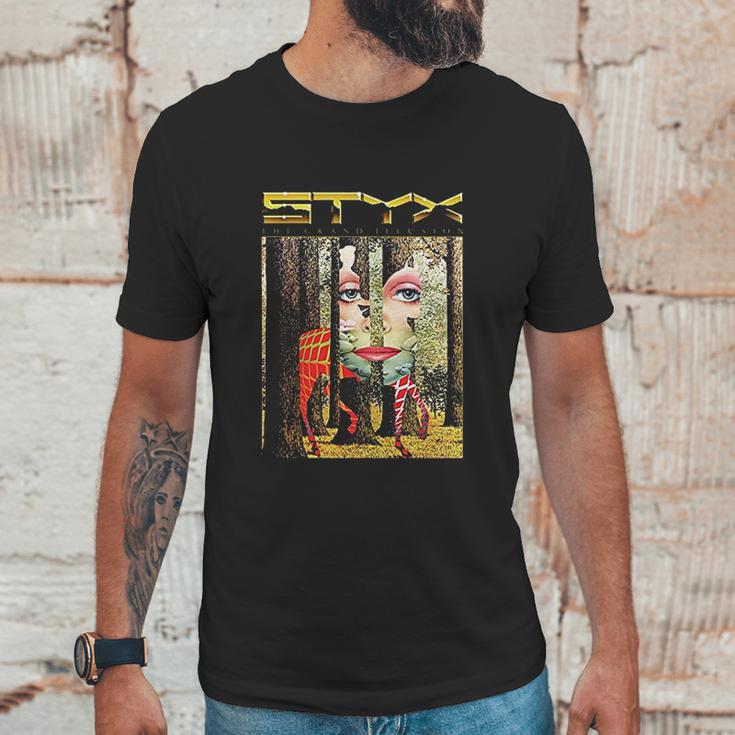 Fightor Styx The Grand Illusion Printed Unisex T-Shirt Gifts for Him