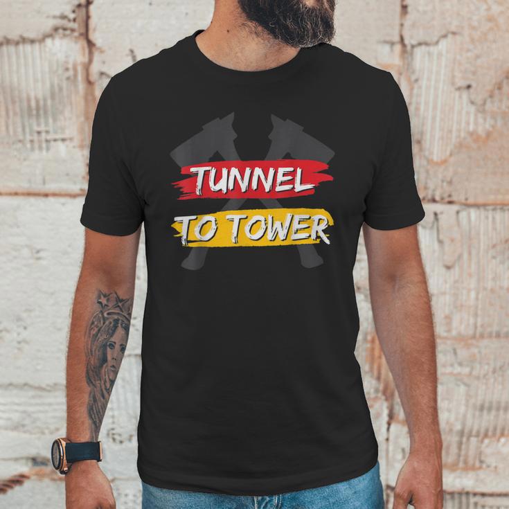 Firefighter Tunnel To Tower Firefighter Unisex T-Shirt Gifts for Him