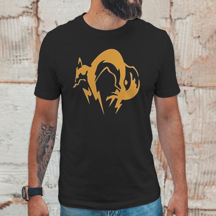 Flesiciate Men Metal Gear Solid Fox Hound Unisex T-Shirt Gifts for Him