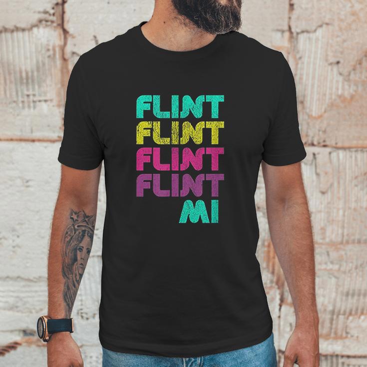 Flint Michigan Fun Gift From Your Hometown Unisex T-Shirt Gifts for Him