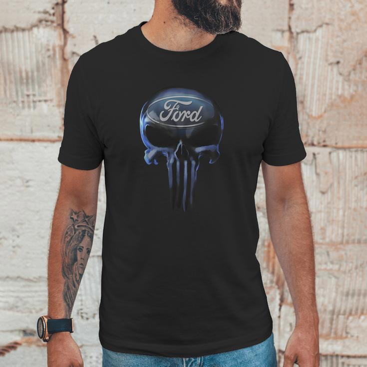 Ford Skull V1 T-Shirt Ford Skull V1 Hoodies Unisex T-Shirt Gifts for Him