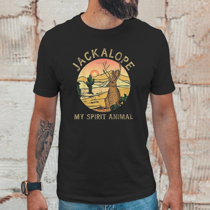 Forest Jackrabbit Desert Jackalope Unisex T-Shirt Gifts for Him