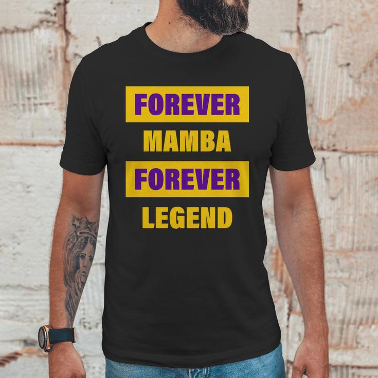 Forever Mamba Forever Legend Graphic Design Printed Casual Daily Basic Unisex T-Shirt Gifts for Him