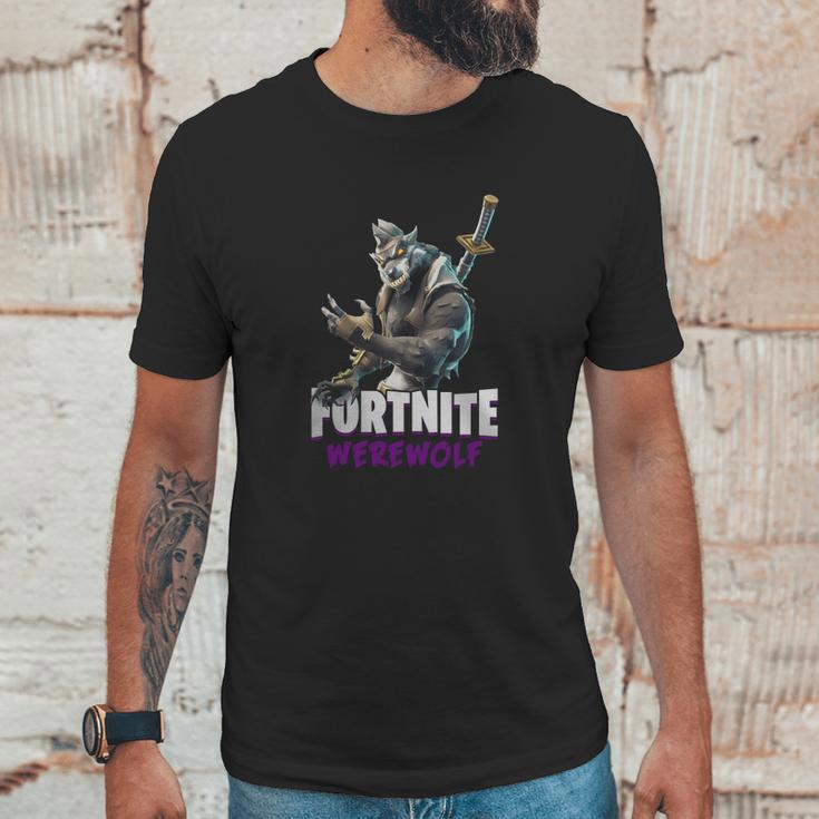 Fortnite Dire Werewolf New Skin T-Shirt Unisex T-Shirt Gifts for Him