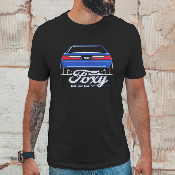 Foxy Body Ford Mustang Fox Body T-Shirt Unisex T-Shirt Gifts for Him