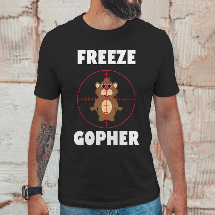 Freeze Gopher Bose-Eye Unisex T-Shirt Gifts for Him