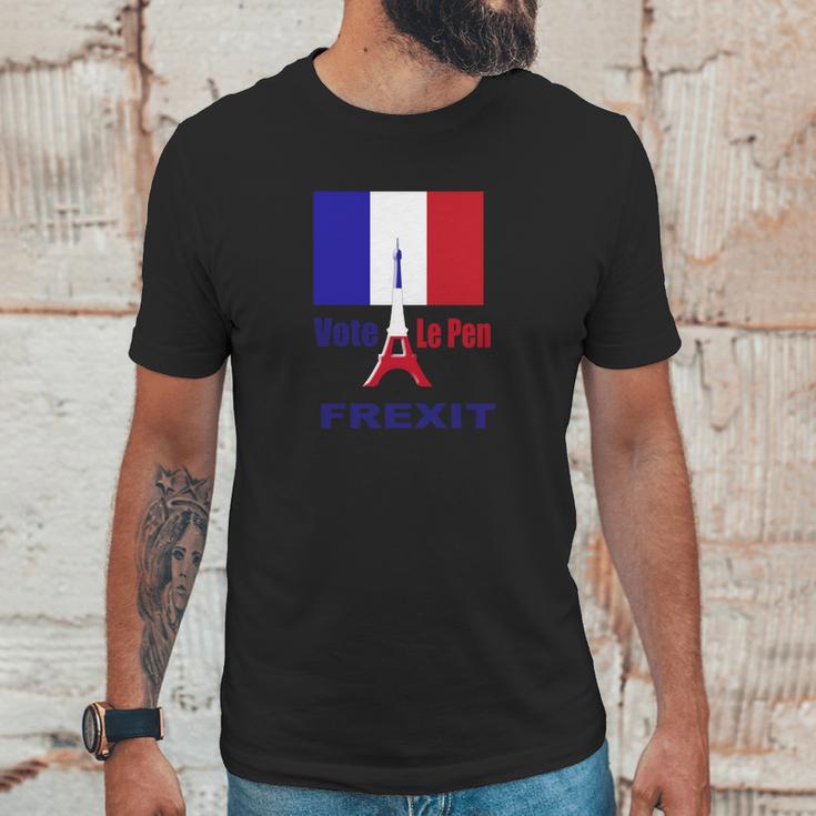 Frexit Le Pen Unisex T-Shirt Gifts for Him