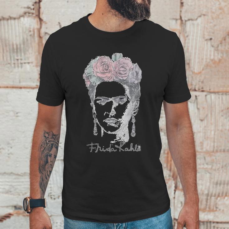 Frida Kahlo Portrait Unisex T-Shirt Gifts for Him